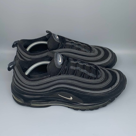 Nike Air‎ Max 97 Black Anthracite Running Shoes Men's Sz 11.5